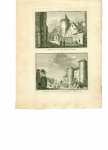 Spilman, Hendrik - Gezigt op het Kasteel te Namen. Originele kopergravure