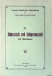 Brandstetter, Renward - Indonesisch und Indogermanisch im Satzbau