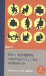 Peter A Starreveld - Verslaglegging van psychologisch onderzoek