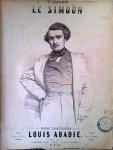 Abadie, Louis: - Le Simoün. Paroles de Marc Constantin. No. 1 Baryton ou Contralto Abadie, Louis: - Le Simoün. Paroles de Marc Constantin. No. 1 Baryton ou Contralto