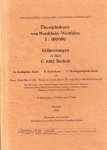 Franz Josef Braun, Hildegard Dahm-Arens und Hugo Bolsenkötter - Übersichtskarte von Nordrhein-Westafeln 1: 100 000
