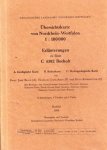 Franz Josef Braun, Hildegard Dahm-Arens und Hugo Bolsenkötter - Übersichtskarte von Nordrhein-Westafeln 1: 100 000