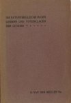 Meulen, R. van der. - Die Naturvergleiche in den Liedern und Totenklagen der Litauer.