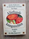 Kruger,A. - Allerhande kaasgerechten recepten voor de echte fijnproever/ 16 kaarten Kruger,A. - Allerhande kaasgerechten recepten voor de echte fijnproever/ 16 kaarten