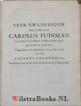 Tuinman, Carolus - Keurstoffen uit het boek van Job - deel 1 / Verklaart en toegepast door Carolus Tuinman. Na zyn overlyden uitgegeven door Joannes Esgers