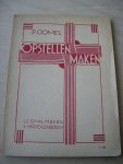 Oomes, P. - Opstellen maken (leer- en oefenboek o.a. examenklas Mulo) Oomes, P. - Opstellen maken (leer- en oefenboek o.a. examenklas Mulo)