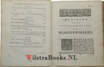 Driessen, Antonius - Over alle de wonderwerken van Jesus, welker letter-zin kortelijk word geopent, en 't bewijs voor Jesus godheid, en messiasschap aangedrongen, zijnde voornamentlijk de verborgene zin zedig nagespoort : waar agter by gevoegt zijn de parabel-rede...