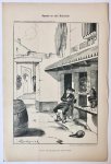 Braakensiek, Johan (1858-1940) - [Original lithograph/lithografie by Johan Braakensiek] Spanje en zijn Koloniën, 11 December 1898, 1 pp.