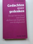 Vreekamp, H. (dr./ds.) - GEDACHTEN OVER GEDENKEN. Liturgie met een hart voor Israël als bron van inspiratie voor de dogmatiek.