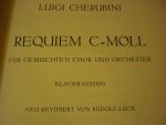 Cherubini; Luigi (1760 - 1842) - Requiem, c moll. Gemischter Chor und Orchester; Klavierauszug; (Neu rediviert von Rudolf Luck)