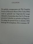 Moore, Marianne. - What are years?