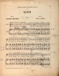 Vidal, Paul: - Lied [La blanche Vénus brille au bord du ciel...]. Poésie de Maurice Bouchor