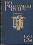 CASIMIR, R. & J. de KRUIJF (bandontwerp) - Het Nederlandsch Lyceum van 1909 tot 1934