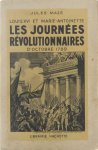 Mazé Jules - Louis XVI et Marie-Antoinette, les journées révolutionnaires d'octobre 1789