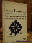 SCHEER, Lieve; - DE POETISCHE WERELD VAN PAUL SNOEK. PROEVE VAN CLOSE - READING,