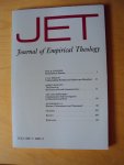  - JET - Journal of Empirical Theology, Volume 1/ No. 2
