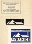 AMSTERDAMSCHE GRAFISCHE SCHOOL - 16 grafische ontwerpen in hoogdruk gemaakt voor de Amsterdamsche Grafische School, ca. 1930.