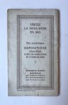 En voyage - [Travel Brochure, The Netherlands] En voyage aux Pays-Bas. [Op omslag: Hollande 1913: 30 expositions d’industrie, d’art, de navigation et d’agriculture.] ‘s Gravenhage [1912].