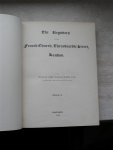 Moens, William John Charles - The Registers of the French Church, Threadneedle Street, London; Volume 1 and 2