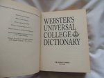  - Webster universal college dictionary