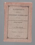 Haar, A.A. Ter - Handboekje behorende bij Engleder's Wandplaten ten gebruike bij het onderwijs in de natuurlijke historie. ( Nieuwe serie - Plaat 49 - 60 )