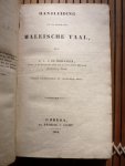Hollander, J.J. de - Handleiding tot de Kennis der Maleische Taal.
