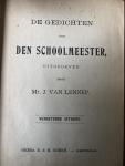 M.J. van Lennep - Bibliotheek van Nederlandse schrijvers: De Gedichten van Den Schoolmeester