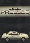 Honda - Folder / Brochure Honda Prelude, geniete softcover, goede staat