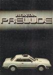 Honda - Folder / Brochure HONDA PRELUDE, geniete softcover, goede staat