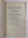 G.A. Rademaker Jr. - onderzoekingen naar aanleiding van een geval van Indische Spruw