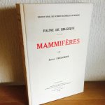Serge Frechkop - MAMMIFÈRES ,Vleermuizen , Fauna de Belgique