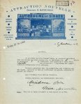 FOIRE - 4 lettres de demande de participation à une foire française avec une attraction animalière (1937-1966).