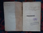 Op schutblad: "De naam des schrijvers is Joannes Daane, die des uitgevers Van Hattink." - GEDICHTEN VAN WIJLEN J.D.... Uitgegeven geheel ten voordeele van zijn achtergebleven, talrijk gezin.