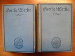 Goethe - Goethe Werke  4 delen