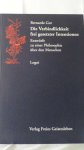 Gut, Bernardo - Die Verbindlichkeit frei gesetzter Intentionen. Entw?rfe zu einer Philosophie ?ber den Menschen.