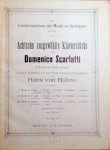 Scarlatti, Domenico: - Achtzehn ausgewählte Klavierstücke in Form von Suiten gruppiert. Kritisch bearbeitet und mit einem Vorwort hrsg. von Hans von Bülow Scarlatti, Domenico: - Achtzehn ausgewählte Klavierstücke in Form von Suiten gruppiert. Kritisch bearbeitet und mit einem Vorwort hrsg. von Hans von Bülow