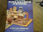 Cut & Assemble - Parer Dollhouse Furniture / A Full-Color Antique Toy