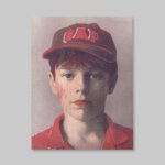 Kraan, Helena van der (Prague, 1940-Amsterdam, 2020). - Portrait.