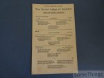 N/A. - The Grand Lodge of Scotland. Music for Masonic Ceremonies.