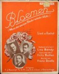Doelle, Franz: - Bloemen. Lied en foxtrot. Hollandsche tekst Lou Bandy