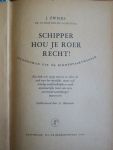 Zwiers, J. - SCHIPPER HOU JE ROER RECHT - jeugdroman uit de binnenvaartwereld
