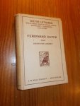 LENNEP, JACOB VAN, - Ferdinand Huyck.