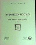 Jongen, Joseph: - Intermezzo-piccolo pour piano à quatre mains op. 136 bis