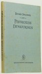 PESTALOZZI, J.H., SPRANGER, E. - Pestalozzis Denkformen.
