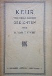 Sticht, W. van 't - Keur van enkele kleinere gedichten
