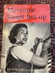 Simons, Ep. - Mevrouw knapt het op