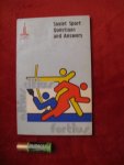 sergei popov, alexei srebnitsky - soviet sport questions and answers