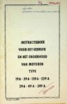Bernard Moteurs - Instructieboek Bernard Moteurs type 19a-39a-139a-239a-29a-49a-249a Bernard Moteurs - Instructieboek Bernard Moteurs type 19a-39a-139a-239a-29a-49a-249a