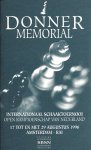 Diverse - Donner Memorial -Internationaal Schaaktoernooi. Open Kampioenschap van Nederland