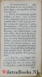 Lodenstein [Lodensteyn, Lodensteijn], Jodocus van - Kort en sedig ondersoeck van ʹt berigt nopende den sabbat, ende de korte aanmerckingen over het gene dies aangaande zederd enigen tijdt tot Utregt geleert soude sijn